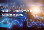 特斯拉中国概念股 购买特斯拉股票全部过程